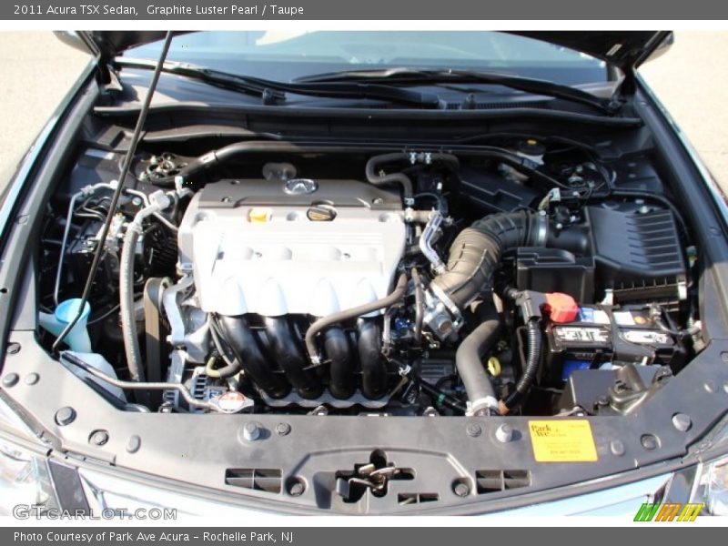 Graphite Luster Pearl / Taupe 2011 Acura TSX Sedan