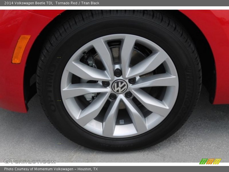Tornado Red / Titan Black 2014 Volkswagen Beetle TDI
