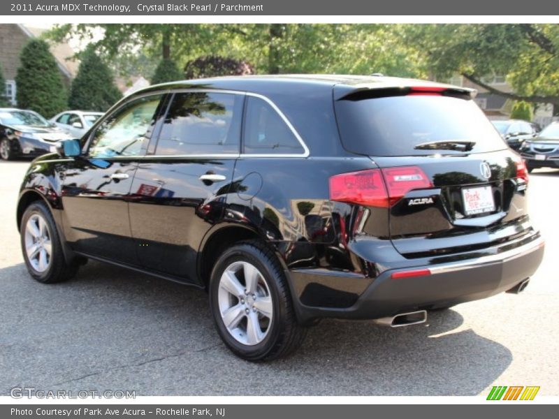 Crystal Black Pearl / Parchment 2011 Acura MDX Technology