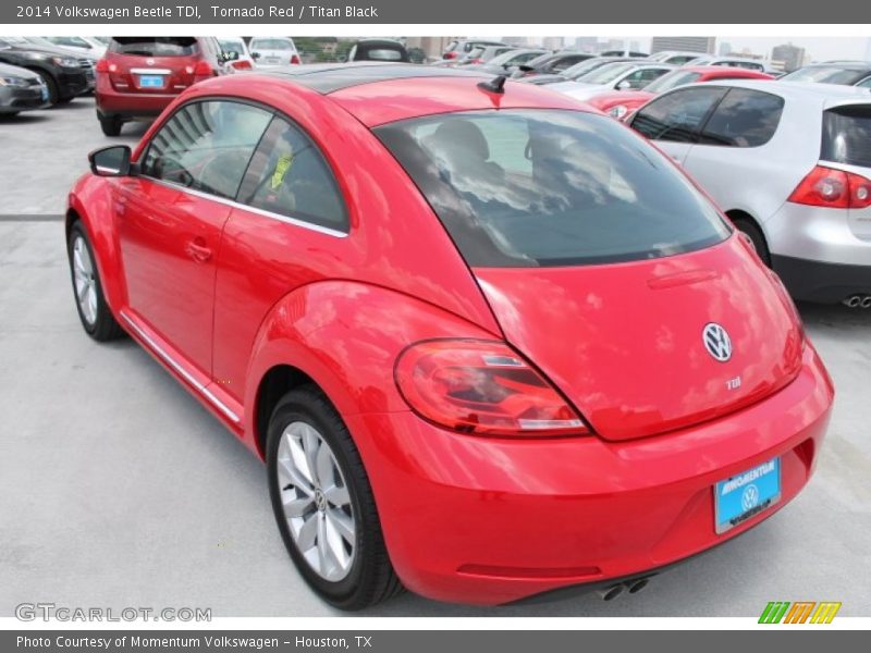 Tornado Red / Titan Black 2014 Volkswagen Beetle TDI