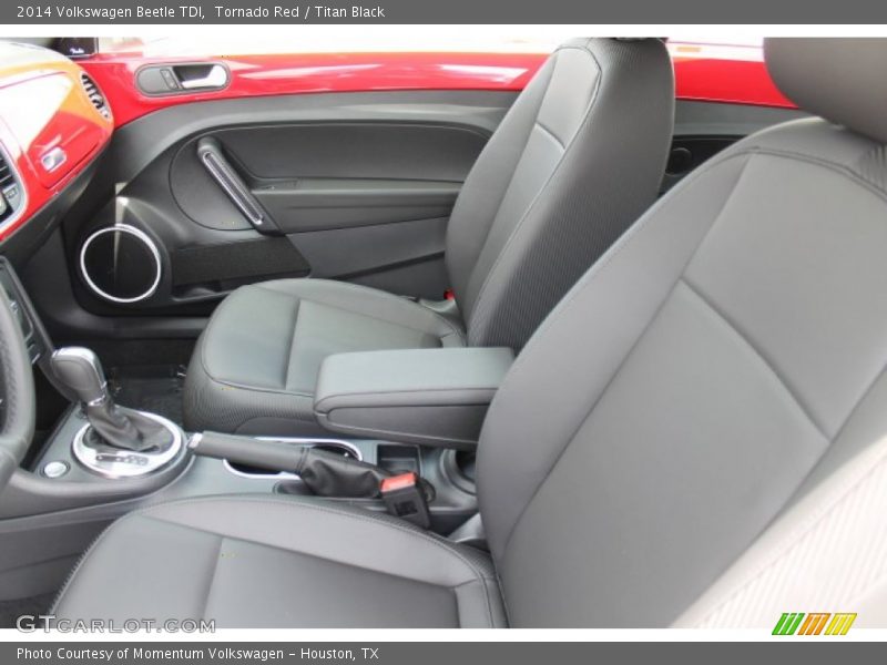 Tornado Red / Titan Black 2014 Volkswagen Beetle TDI