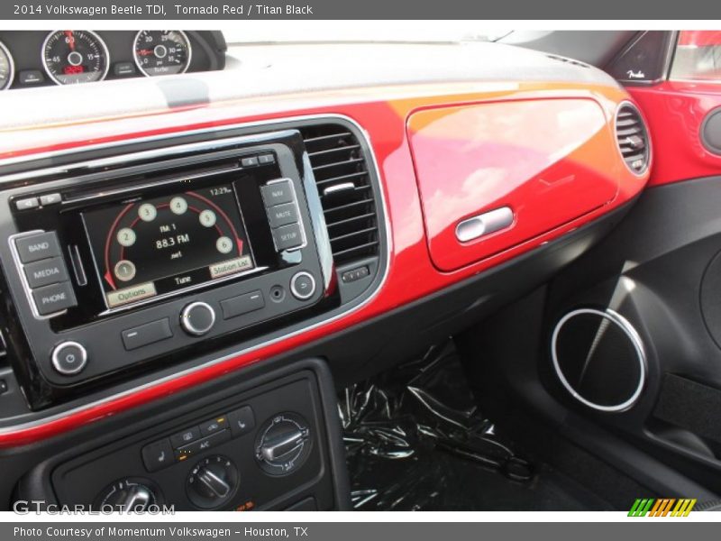 Tornado Red / Titan Black 2014 Volkswagen Beetle TDI
