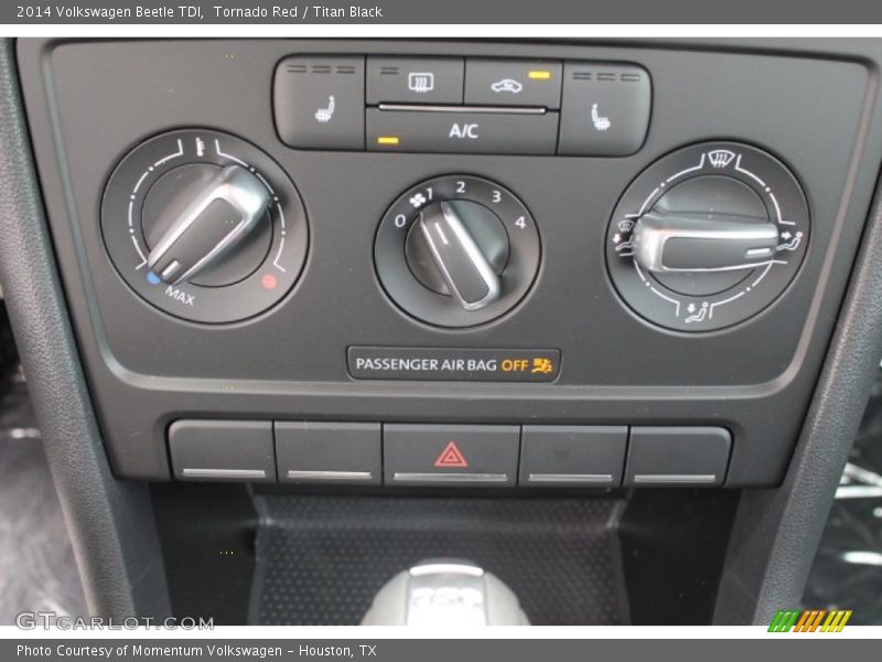 Tornado Red / Titan Black 2014 Volkswagen Beetle TDI