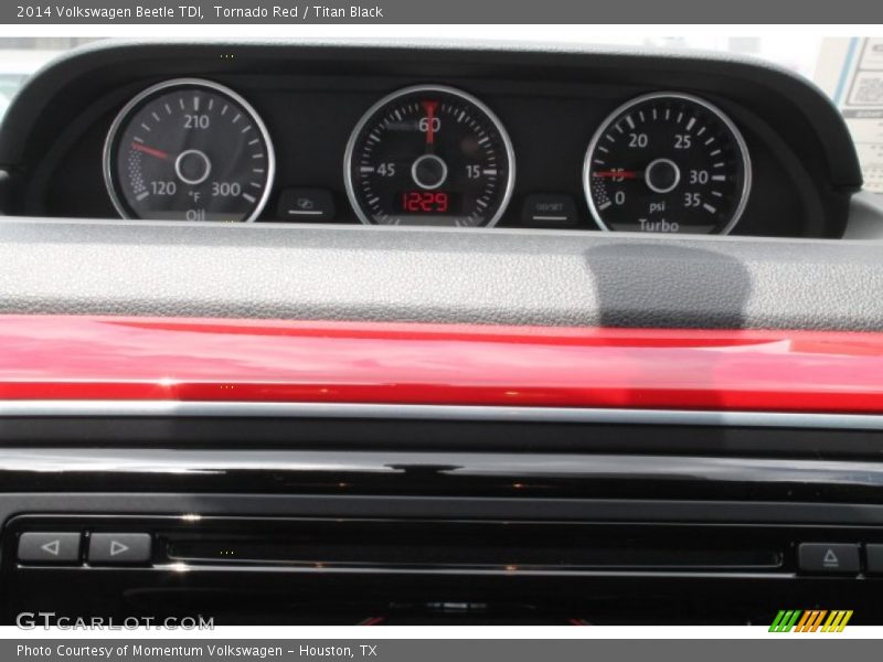 Tornado Red / Titan Black 2014 Volkswagen Beetle TDI