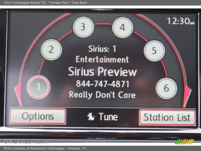 Tornado Red / Titan Black 2014 Volkswagen Beetle TDI