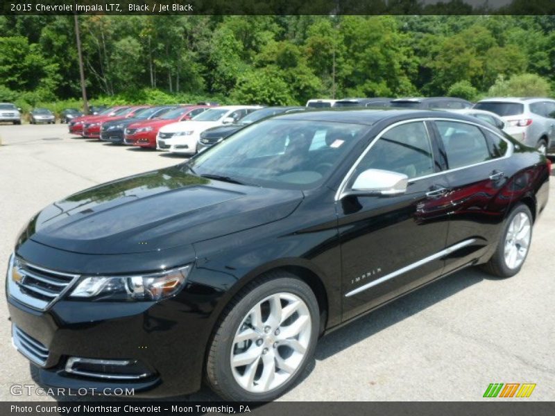 Black / Jet Black 2015 Chevrolet Impala LTZ