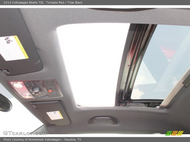 Tornado Red / Titan Black 2014 Volkswagen Beetle TDI
