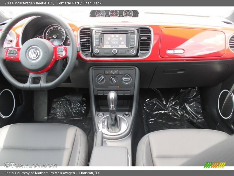 Tornado Red / Titan Black 2014 Volkswagen Beetle TDI