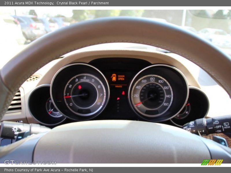Crystal Black Pearl / Parchment 2011 Acura MDX Technology