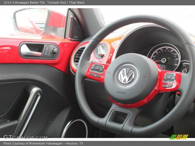 Tornado Red / Titan Black 2014 Volkswagen Beetle TDI