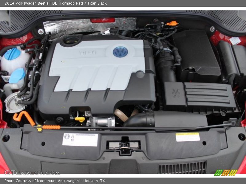 Tornado Red / Titan Black 2014 Volkswagen Beetle TDI