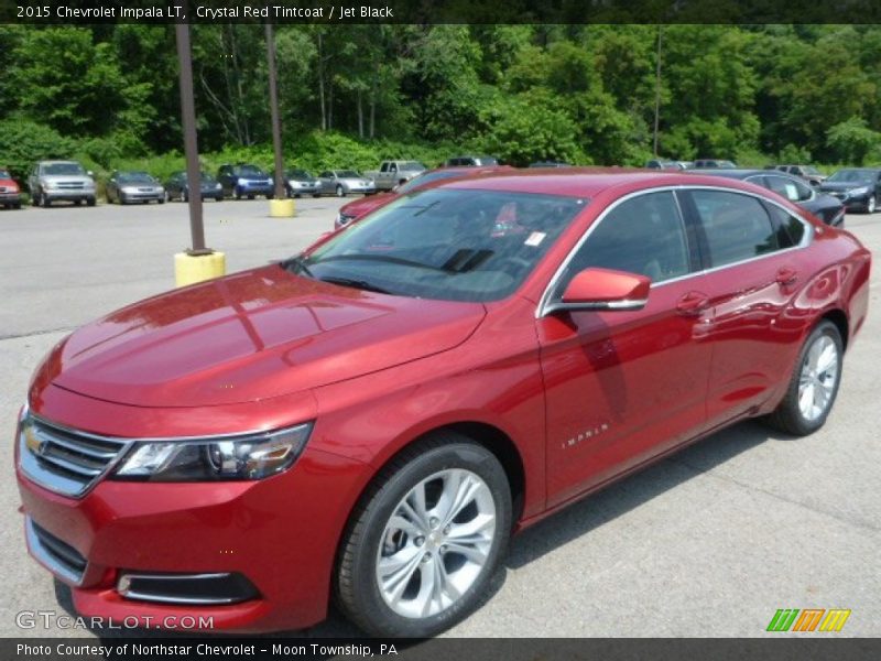 Crystal Red Tintcoat / Jet Black 2015 Chevrolet Impala LT