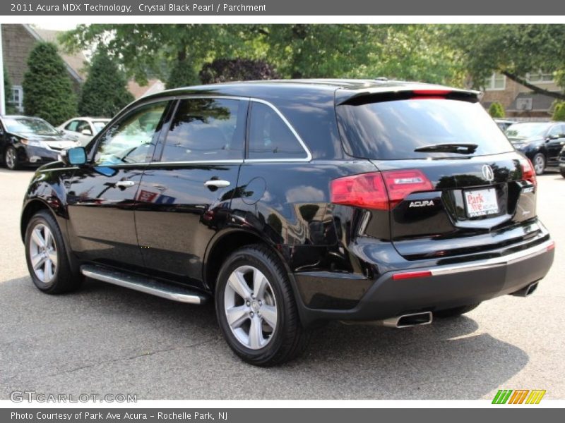 Crystal Black Pearl / Parchment 2011 Acura MDX Technology