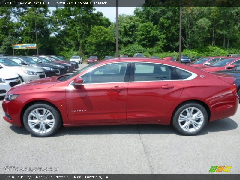 Crystal Red Tintcoat / Jet Black 2015 Chevrolet Impala LT