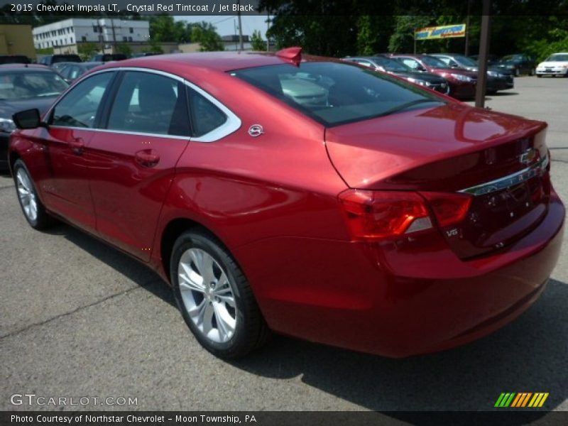 Crystal Red Tintcoat / Jet Black 2015 Chevrolet Impala LT