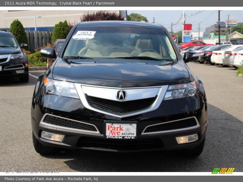 Crystal Black Pearl / Parchment 2011 Acura MDX Technology