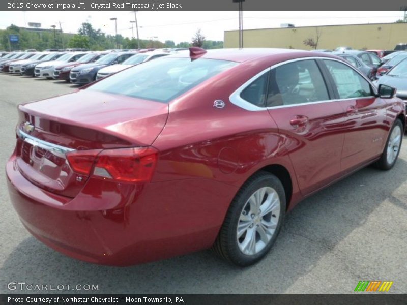 Crystal Red Tintcoat / Jet Black 2015 Chevrolet Impala LT