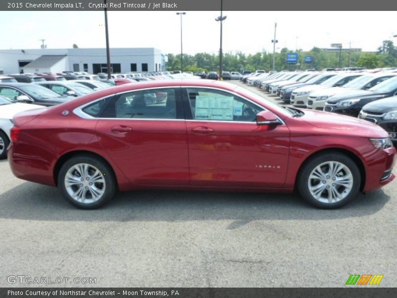 Crystal Red Tintcoat / Jet Black 2015 Chevrolet Impala LT