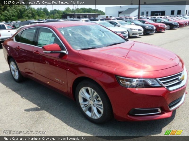 Crystal Red Tintcoat / Jet Black 2015 Chevrolet Impala LT