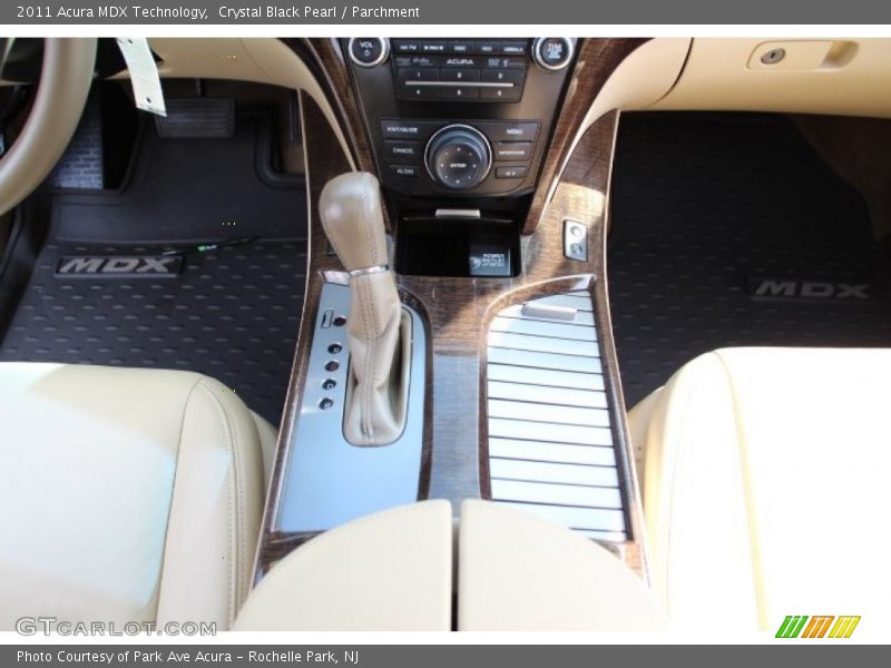Crystal Black Pearl / Parchment 2011 Acura MDX Technology