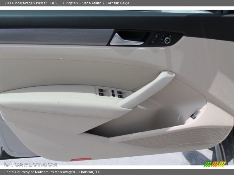 Tungsten Silver Metallic / Cornsilk Beige 2014 Volkswagen Passat TDI SE