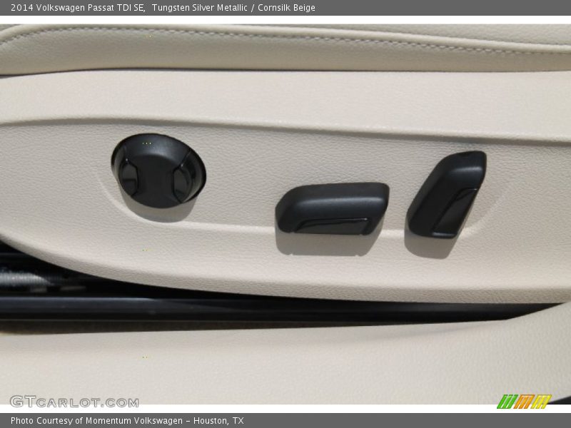 Tungsten Silver Metallic / Cornsilk Beige 2014 Volkswagen Passat TDI SE