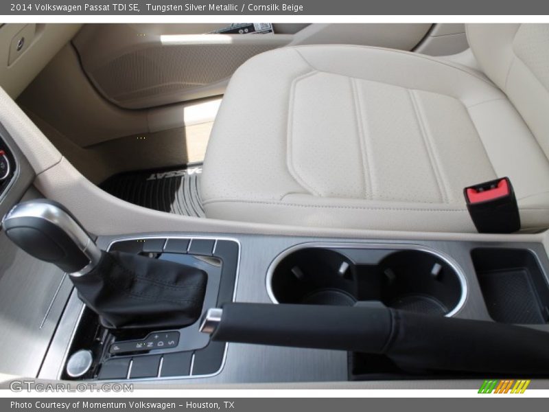 Tungsten Silver Metallic / Cornsilk Beige 2014 Volkswagen Passat TDI SE