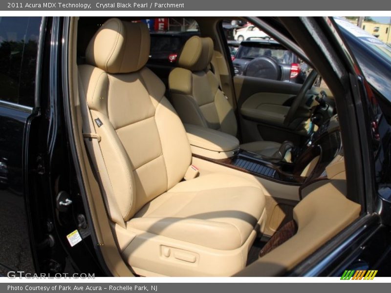 Crystal Black Pearl / Parchment 2011 Acura MDX Technology