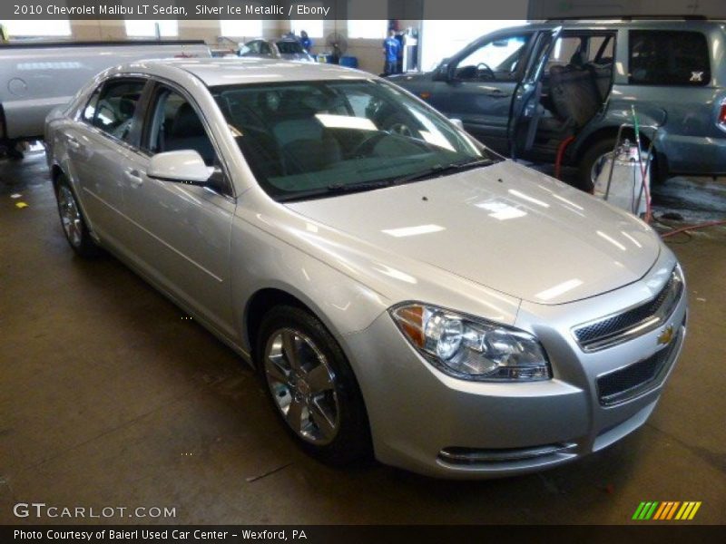 Silver Ice Metallic / Ebony 2010 Chevrolet Malibu LT Sedan