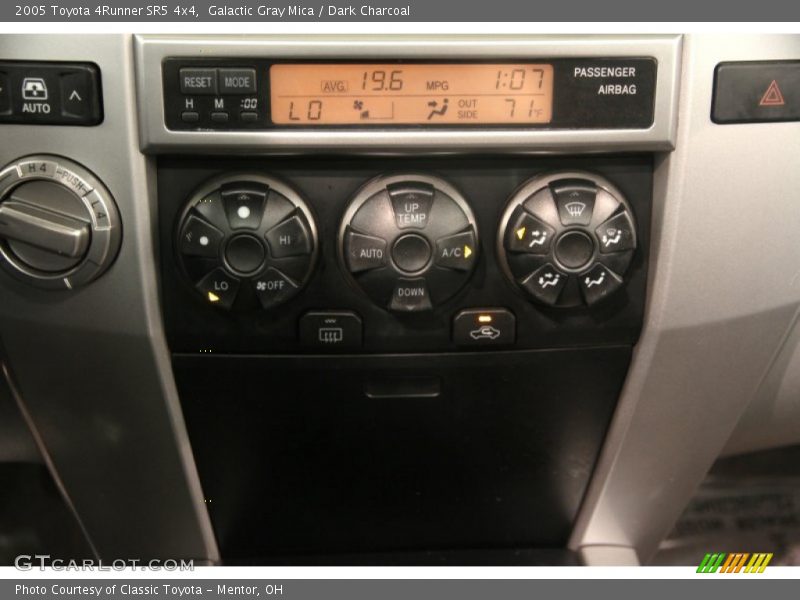 Galactic Gray Mica / Dark Charcoal 2005 Toyota 4Runner SR5 4x4