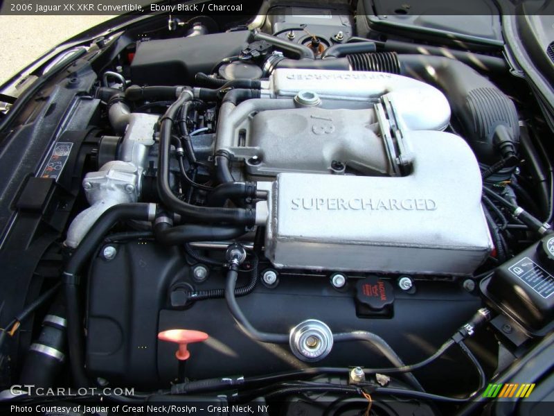 Ebony Black / Charcoal 2006 Jaguar XK XKR Convertible