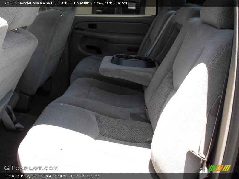 Dark Blue Metallic / Gray/Dark Charcoal 2005 Chevrolet Avalanche LT