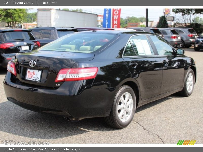 Black / Ash 2011 Toyota Camry LE