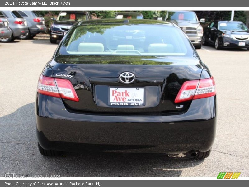 Black / Ash 2011 Toyota Camry LE