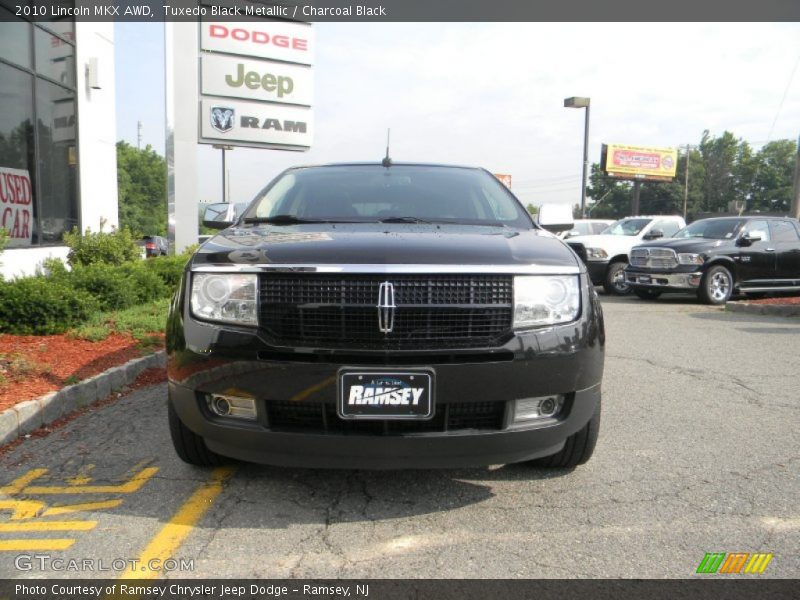 Tuxedo Black Metallic / Charcoal Black 2010 Lincoln MKX AWD