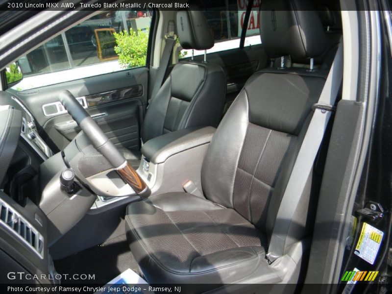 Tuxedo Black Metallic / Charcoal Black 2010 Lincoln MKX AWD