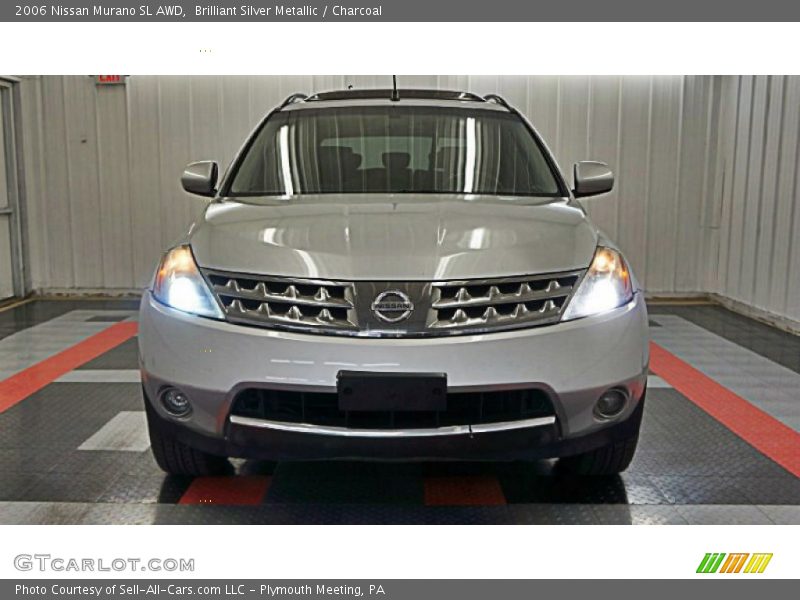 Brilliant Silver Metallic / Charcoal 2006 Nissan Murano SL AWD