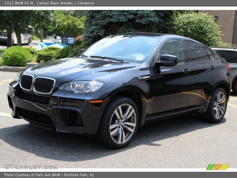 Carbon Black Metallic / Cinnamon 2012 BMW X6 M