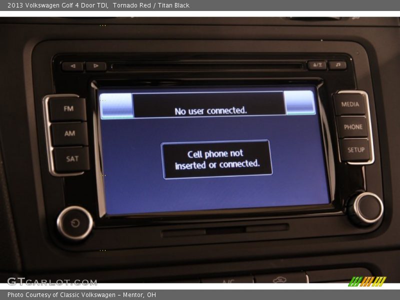 Tornado Red / Titan Black 2013 Volkswagen Golf 4 Door TDI