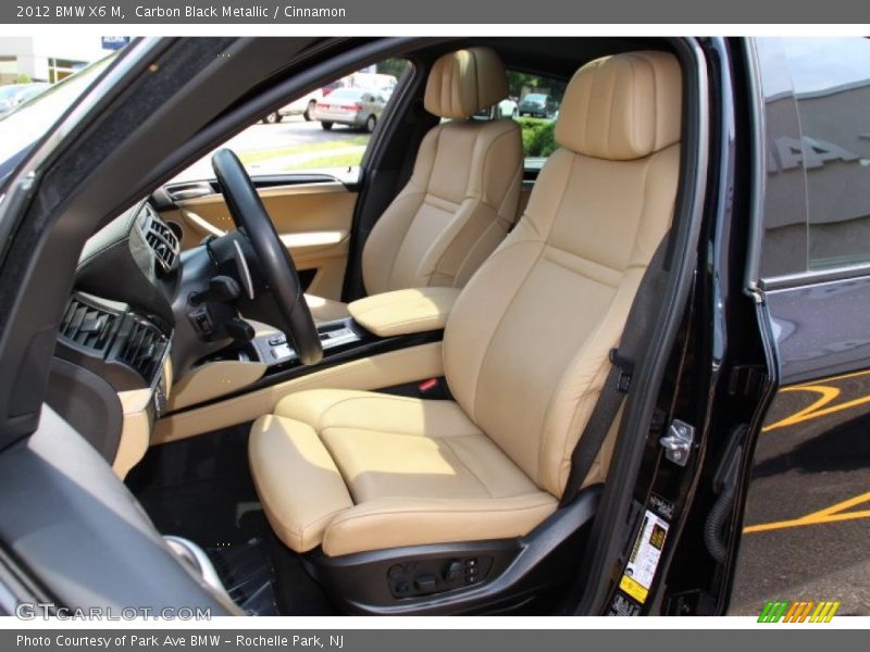 Carbon Black Metallic / Cinnamon 2012 BMW X6 M