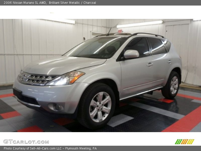 Brilliant Silver Metallic / Charcoal 2006 Nissan Murano SL AWD