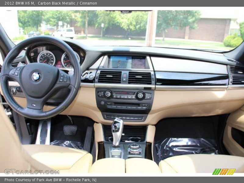 Carbon Black Metallic / Cinnamon 2012 BMW X6 M