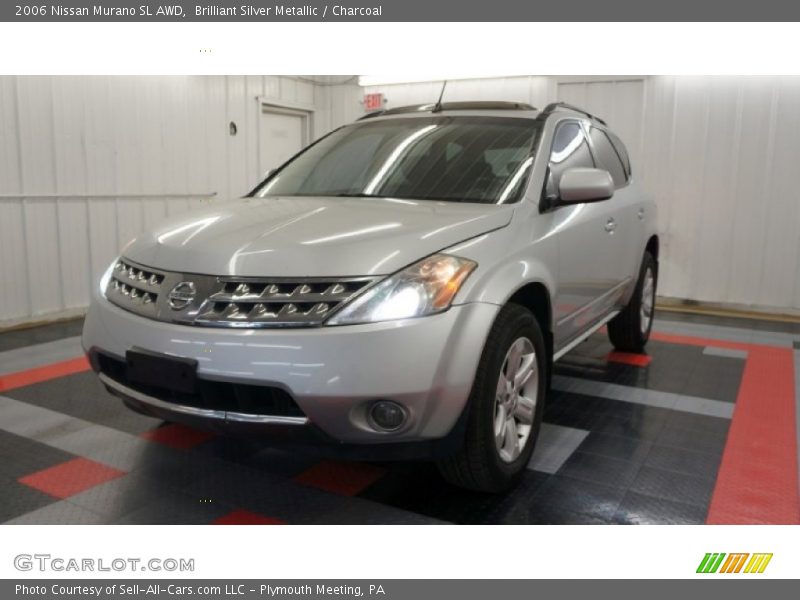 Brilliant Silver Metallic / Charcoal 2006 Nissan Murano SL AWD