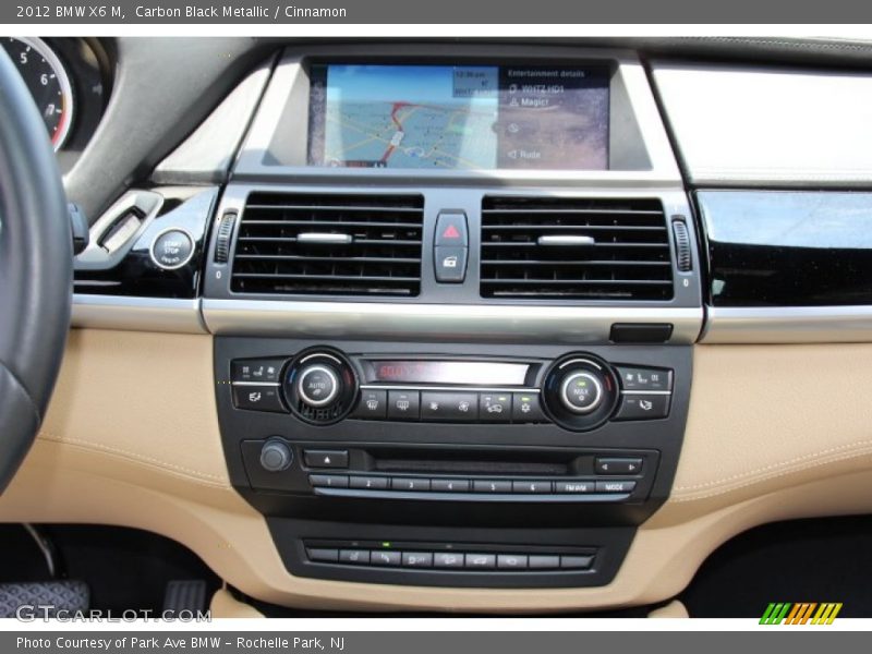 Carbon Black Metallic / Cinnamon 2012 BMW X6 M