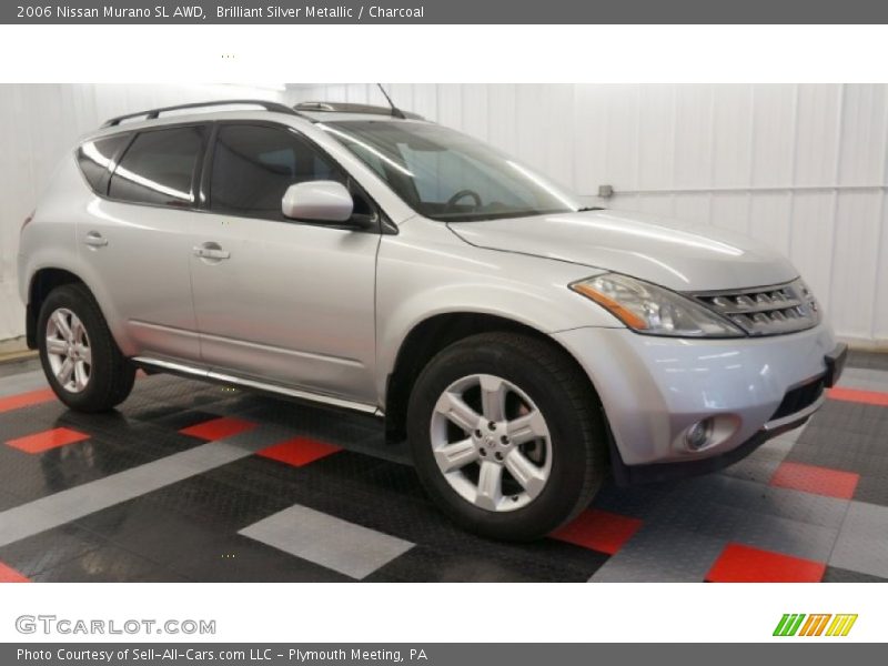 Brilliant Silver Metallic / Charcoal 2006 Nissan Murano SL AWD
