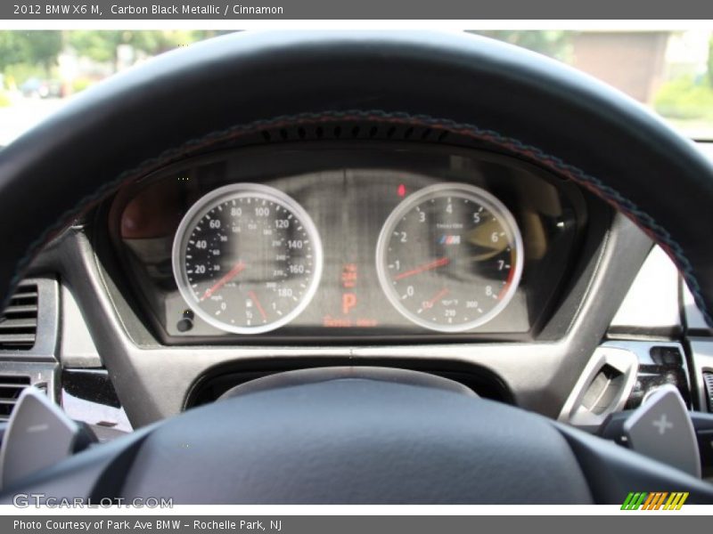 Carbon Black Metallic / Cinnamon 2012 BMW X6 M
