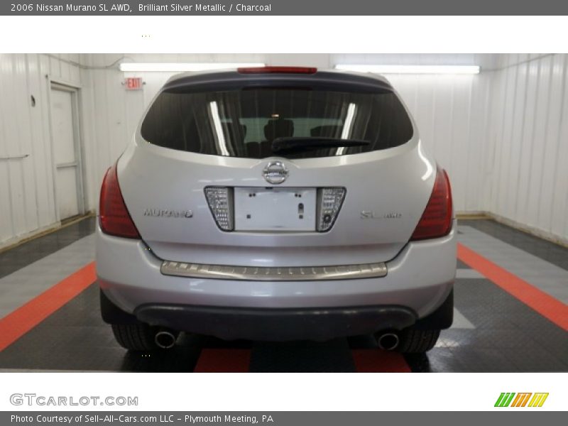 Brilliant Silver Metallic / Charcoal 2006 Nissan Murano SL AWD