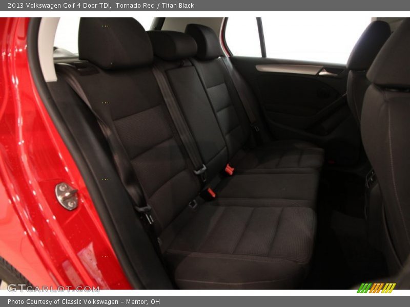 Tornado Red / Titan Black 2013 Volkswagen Golf 4 Door TDI