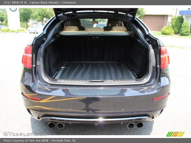 Carbon Black Metallic / Cinnamon 2012 BMW X6 M