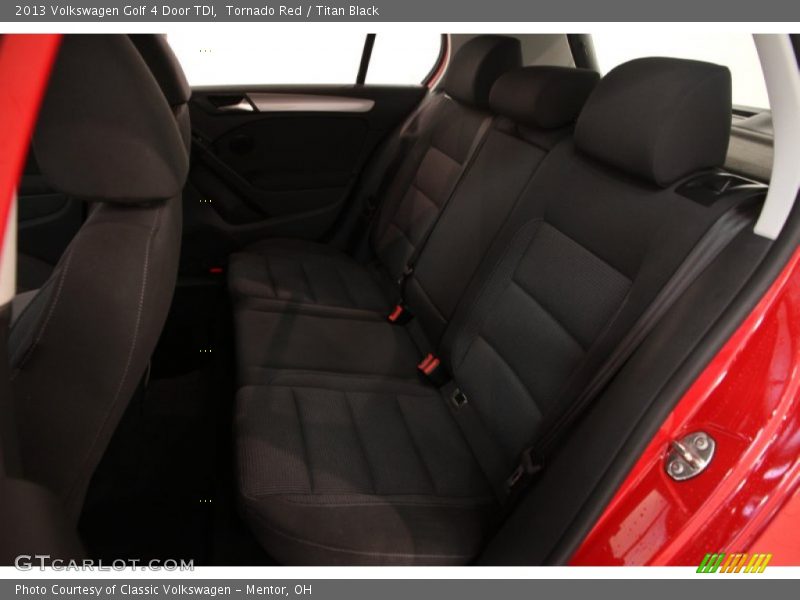 Tornado Red / Titan Black 2013 Volkswagen Golf 4 Door TDI